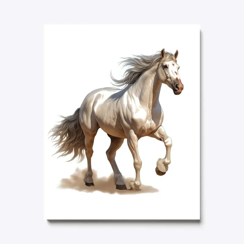 Palomino Horse Canvas Print