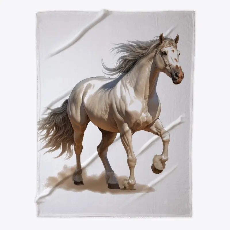 Beautiful Palomino Fleece Blanket